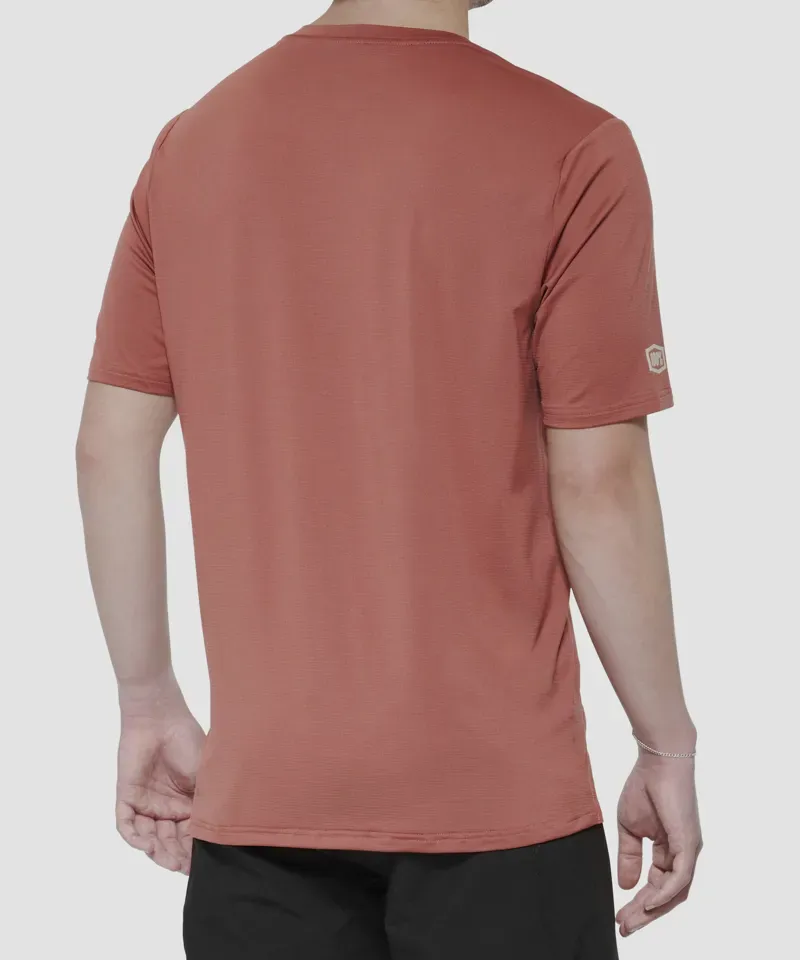100 Airmatic Short Sleeve Jersey Cardinal-2