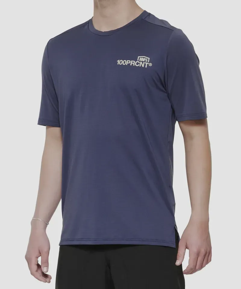 100 Airmatic Short Sleeve Jersey Indigo-1