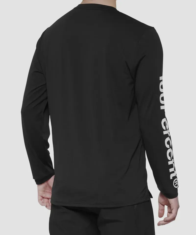 100 Airmatic Long Sleeve Jersey Black-1