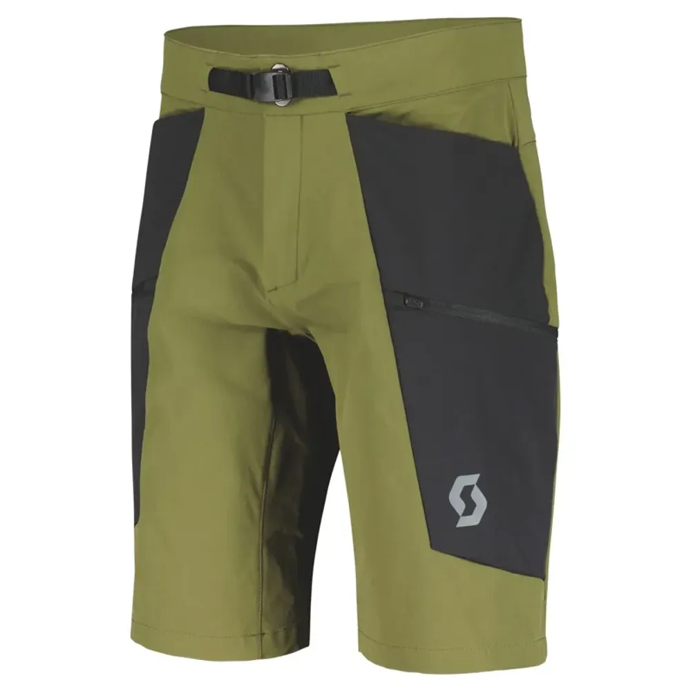 Js Cycles Scott Explorair Tech Shorts in Fir /Black  | Free delivery over £50 & Cycle Scheme available.