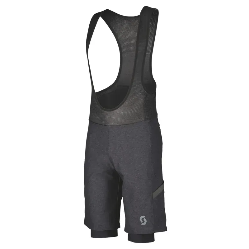 Scott Gravel Hybrid 3 + Shorts in Black/Dark Grey