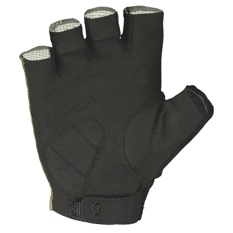 Scott Essential Gel Short Finger Glove In Fir Green-1