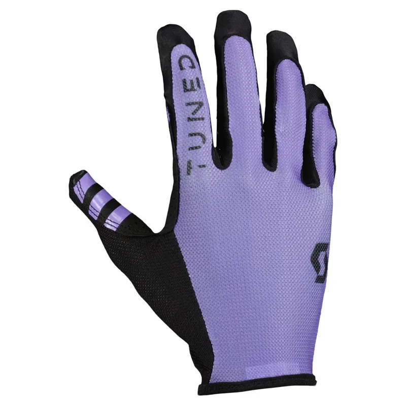 Scott Traction Long-Finger Glove in Swish Purple