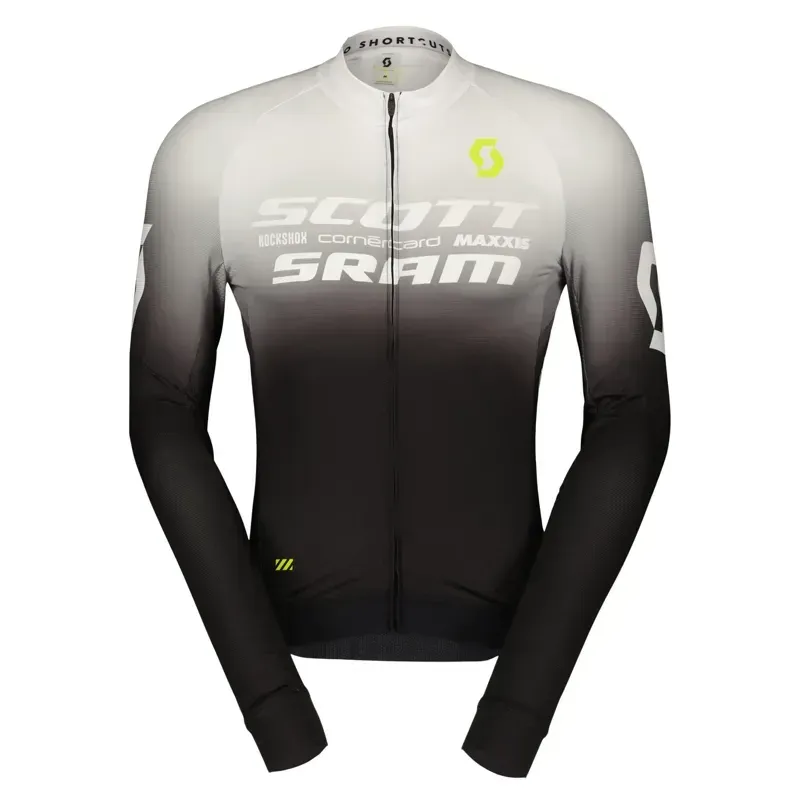 Scott RC Scott-Sram Pro Long Sleeve Men's Jersey In Black/White