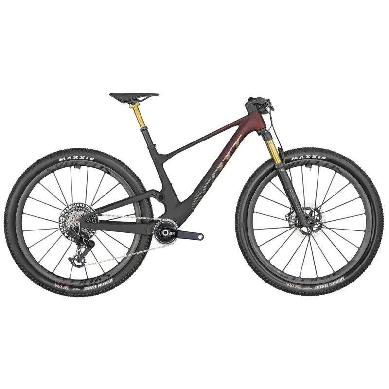Scott Spark RC SL TR Mountain Bike In Carbon Black