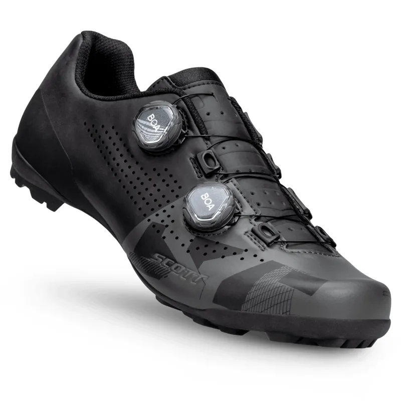 Scott Gravel RC Shoes in Matt Black/Grey