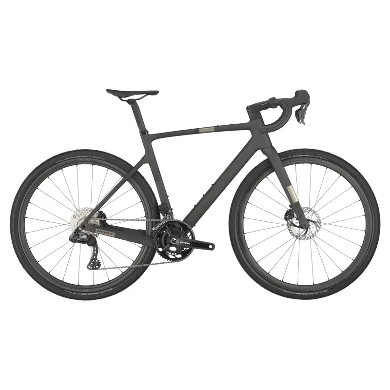 Scott Addict Gravel 10 Bike In Carbon Black