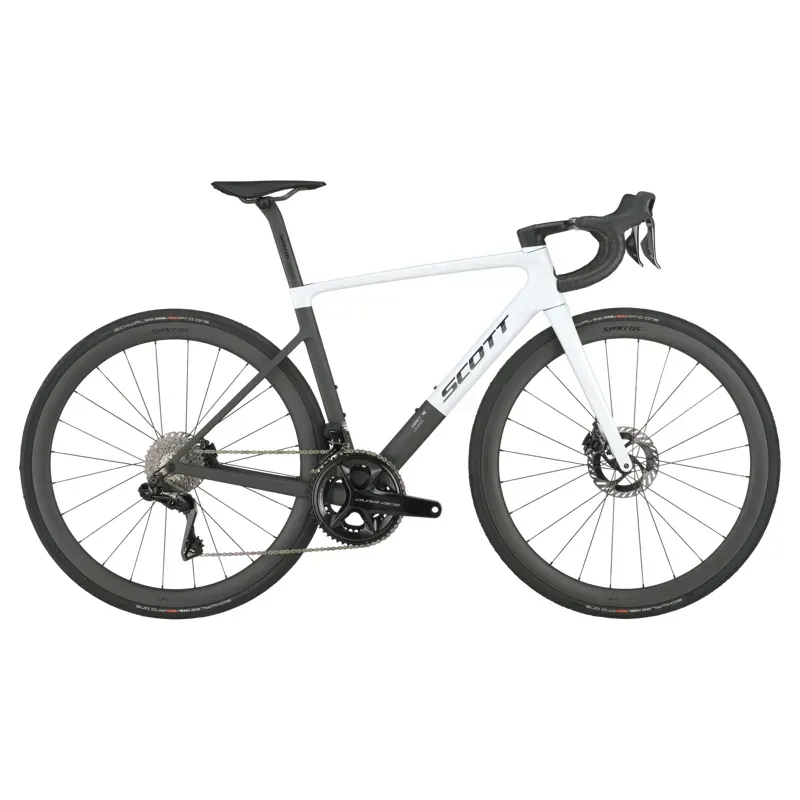 Scott Addict RC Pro Road Bike in Cumulus White/Carbon Black Size XS