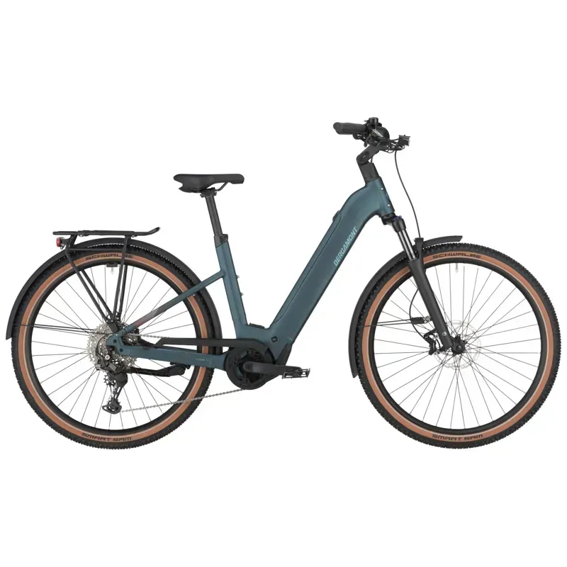 Bergamont E-Horizon SUV 30 Wave Electric Hybrid Bike in Petrol Blue