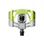 Crankbrothers Mallet 2 Pedals in Silver/Green