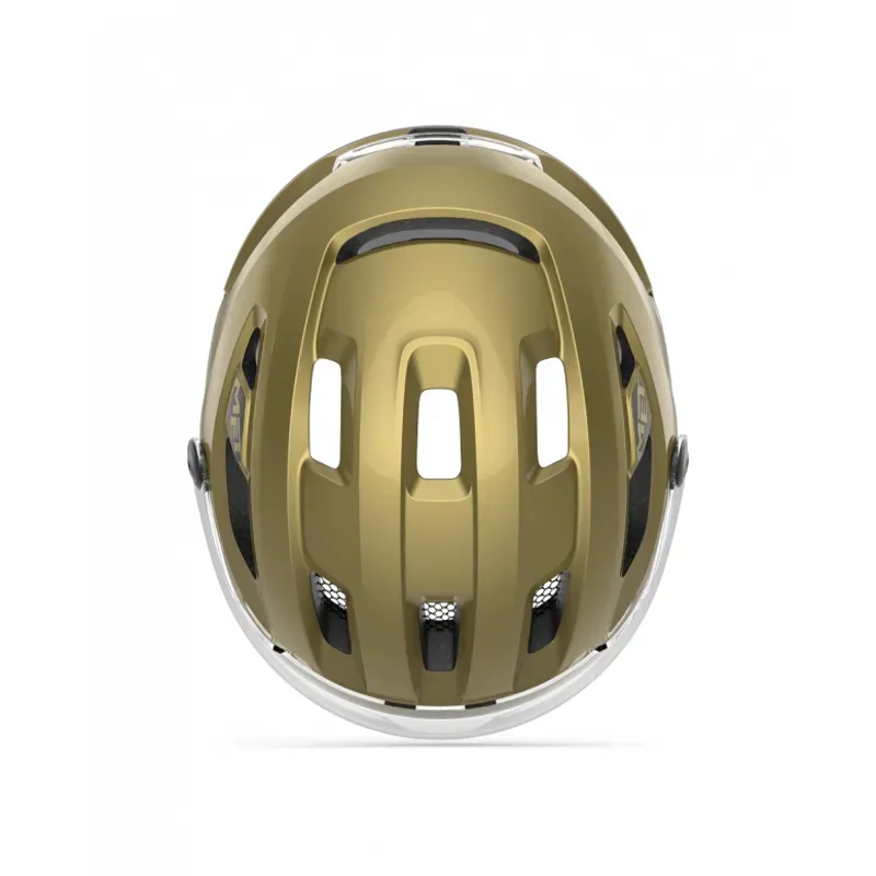 Met Intercity Gold Helmet-1
