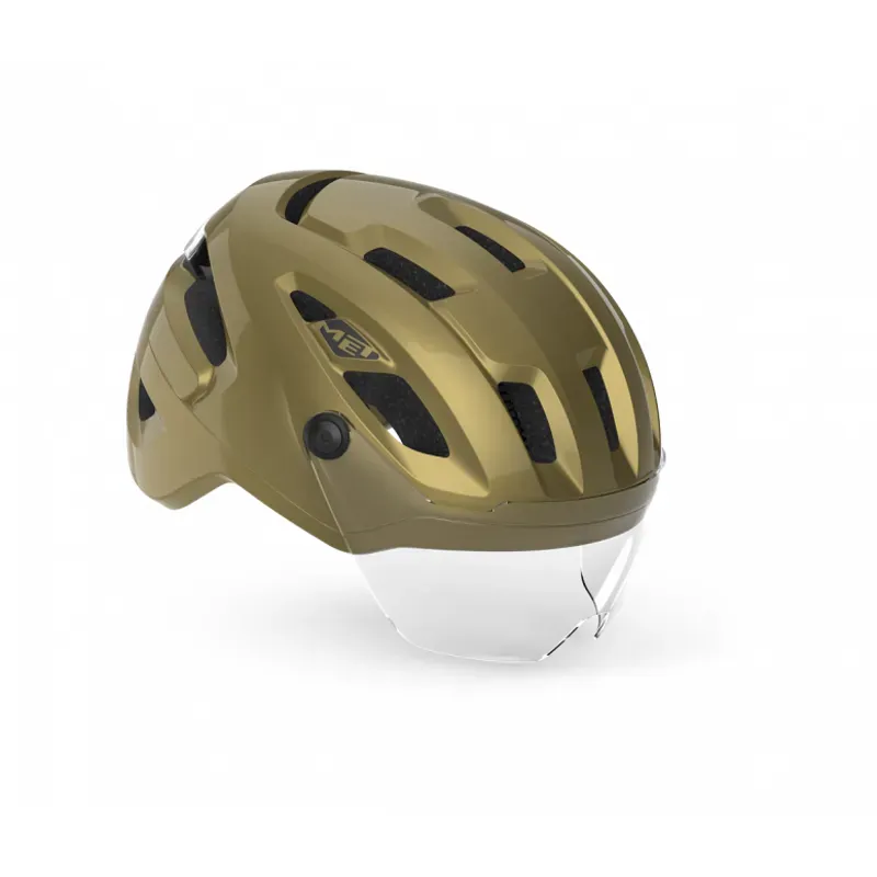 Met Intercity Gold Helmet-3