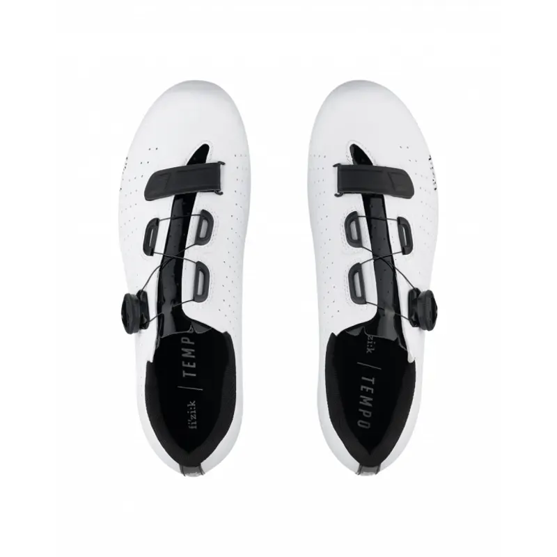 Fizik R5 Tempo Overcurve Road Shoes in White/Black 4-2