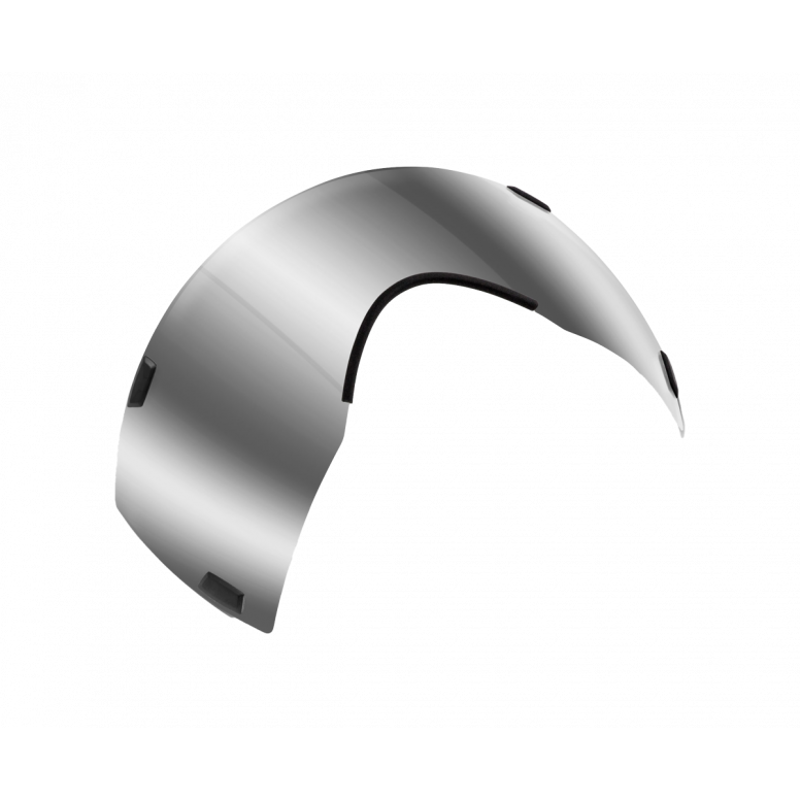 Codatronca Dual-Mag Shield For M Size Helmet Silver