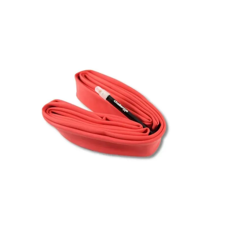 Challenge - Seamless Latex Tube 700x33/42mm Presta 60 Red 700c x 33-42mm