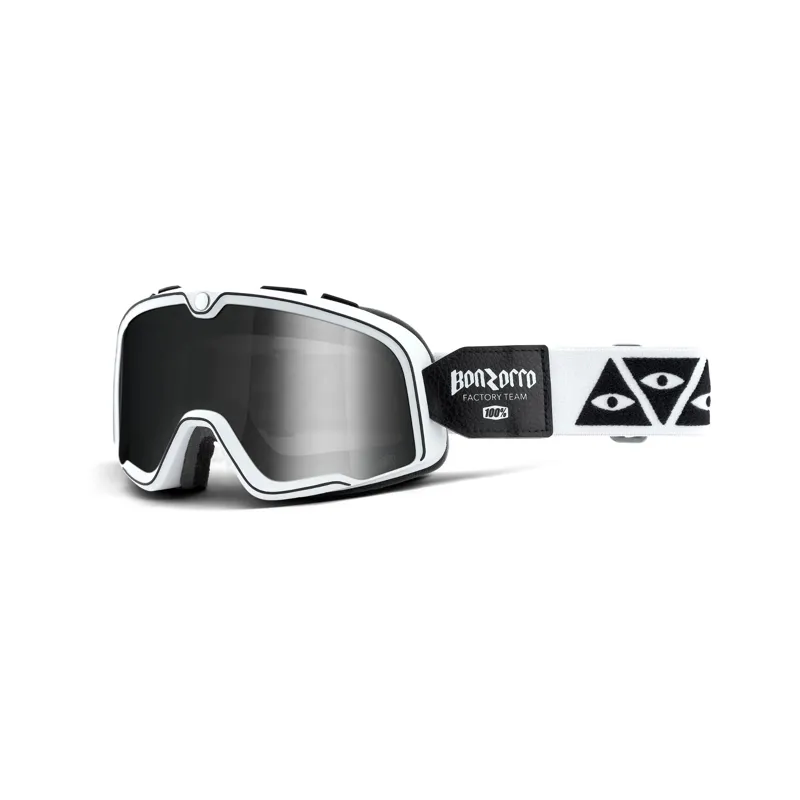 100% Barstow Goggles in Silver Mirror Lens/Bonzorro