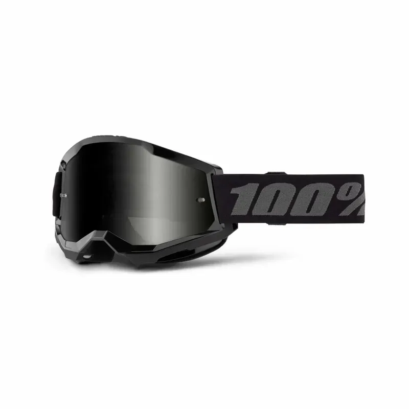 100% Strata 2 Sand Goggle In Smoke Lens Black