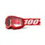 100% Accuri 2 Clear Lens Youth Goggles in Red