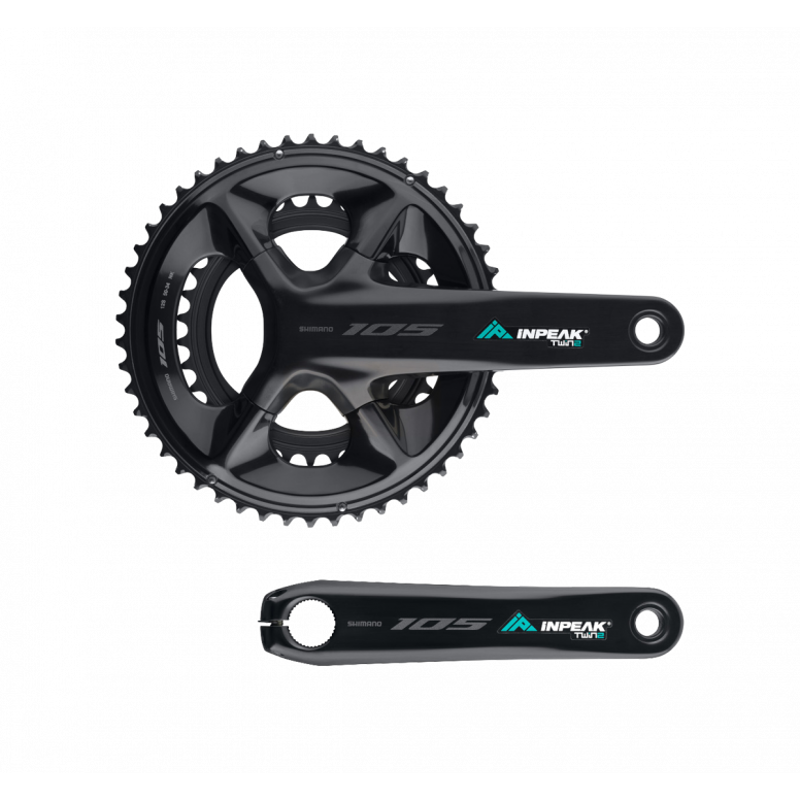 INPEAK Dual Sided Powermeter Crankset - Shimano 105 R7100 -2