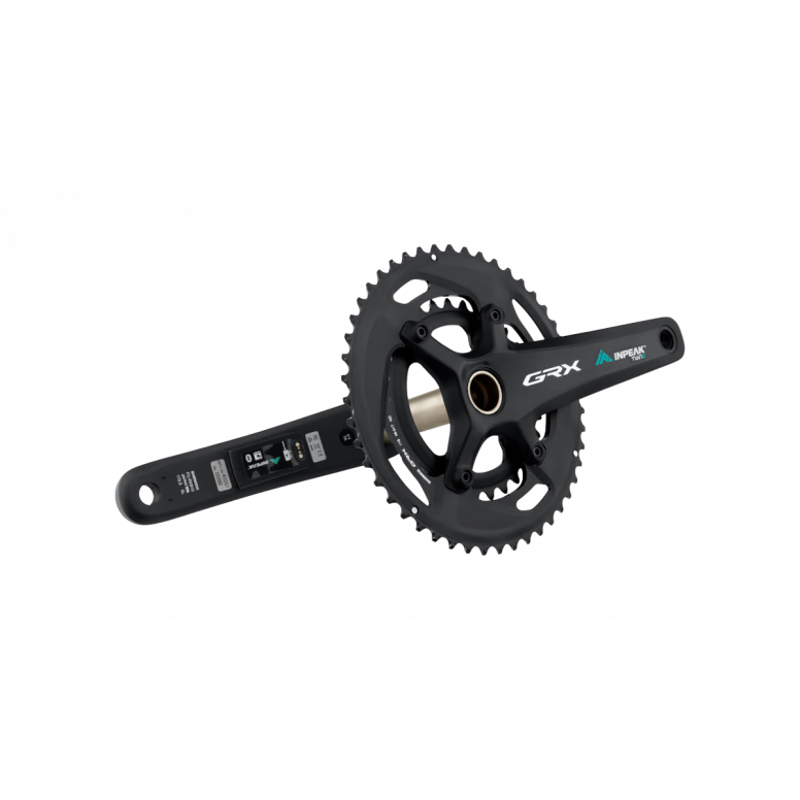 Inpeak Shimano GRX FC-RX820-2 170mm 48-31-tooth Power Meter in Black