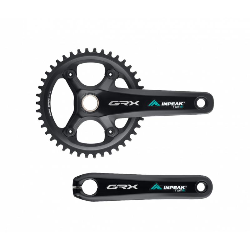INPEAK Dual Sided Powermeter Crankset - Shimano GRX RX820 1x-2