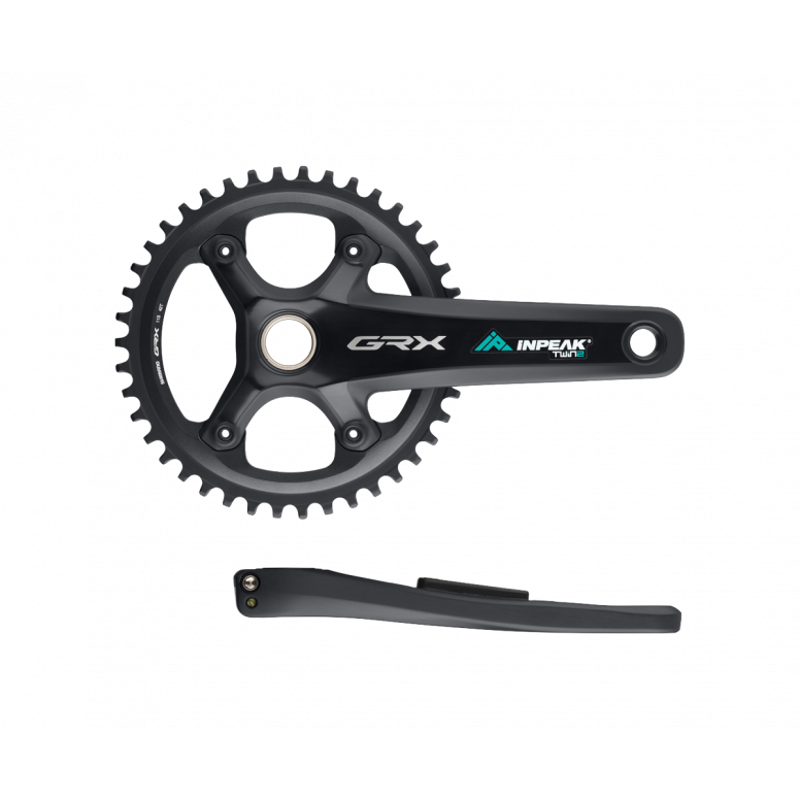 INPEAK Dual Sided Powermeter Crankset - Shimano GRX RX820 1x-3