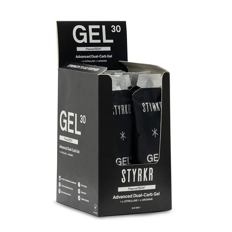 STYRKR - GEL 30 X12 Black 30g