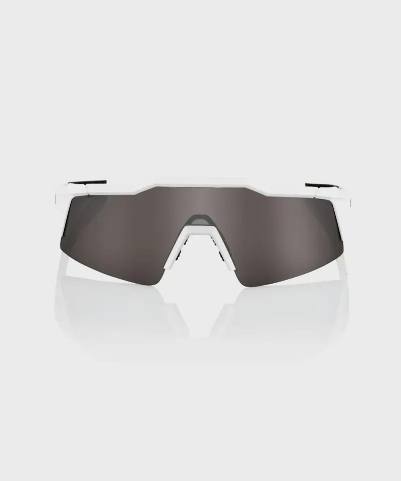100 Speedcraft SL Glasses - Mirror Lens White/ HiPER Silver-2