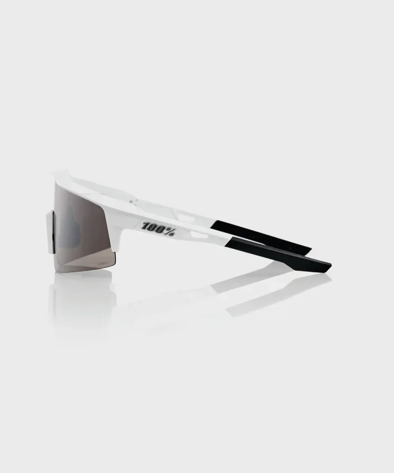 100 Speedcraft SL Glasses - Mirror Lens White/ HiPER Silver-3