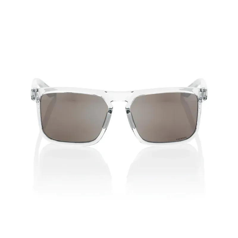 100% Renshaw Glasses Mirror Lens In Polished Haze/HiPER Silver-1