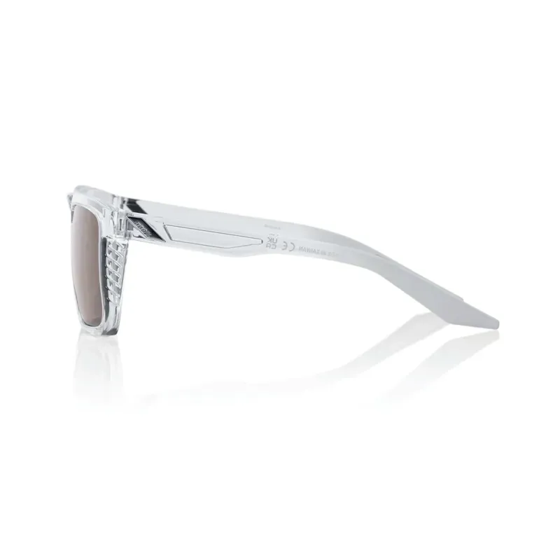 100% Renshaw Glasses Mirror Lens In Polished Haze/HiPER Silver-2