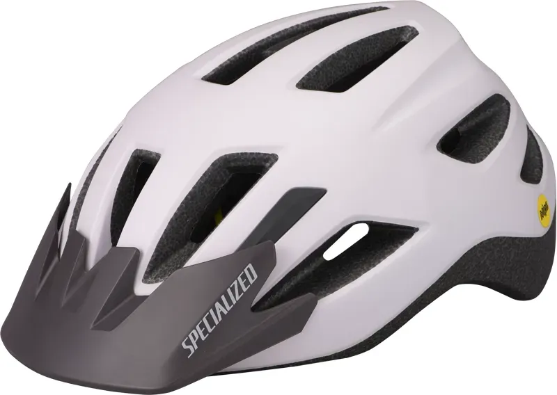 Specialized Shuffle LED Mips Youth Helmet in White