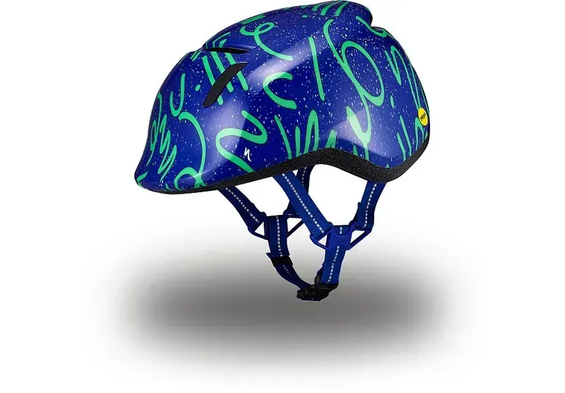 Specialized Mio 2 Toddler Helmet in Sapphire/Electric Green-1