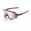100% Slendale HiPER Crimson Silver Lens Glasses in Carbon Fibre
