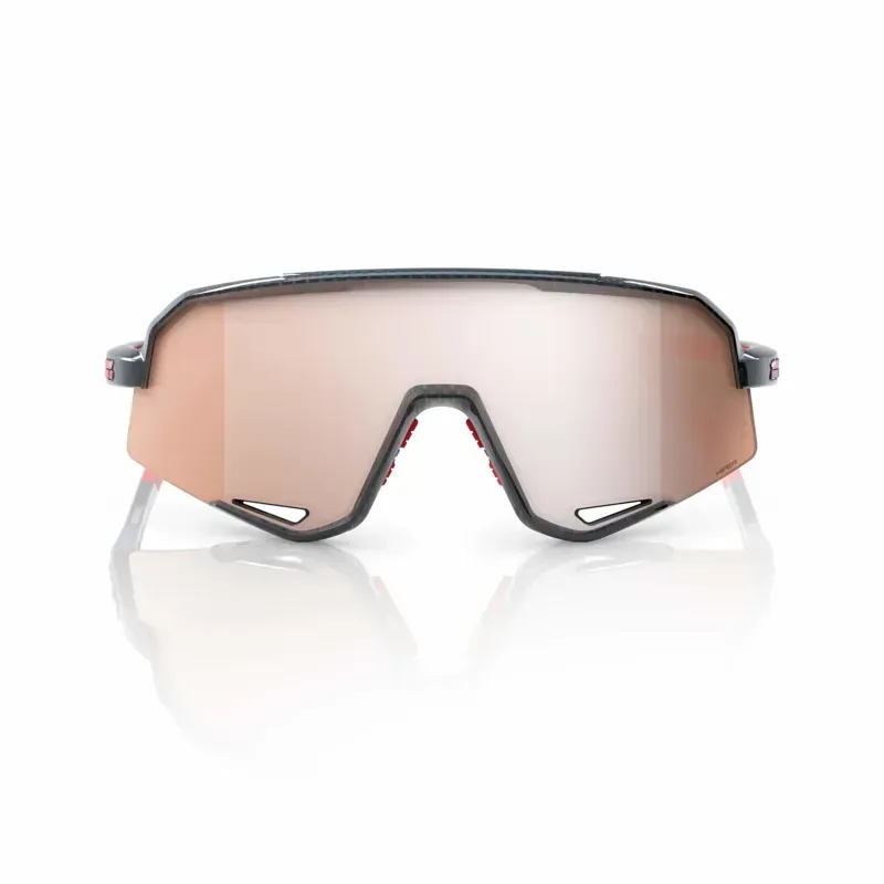 100% Slendale HiPER Crimson Silver Lens Glasses in Carbon Fibre-2