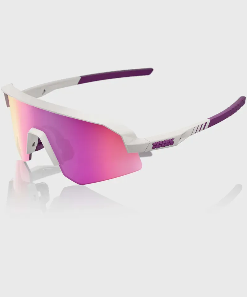 100 Slendale SL Glasses - Chalk/ Purple Muilayer Mirror Lens