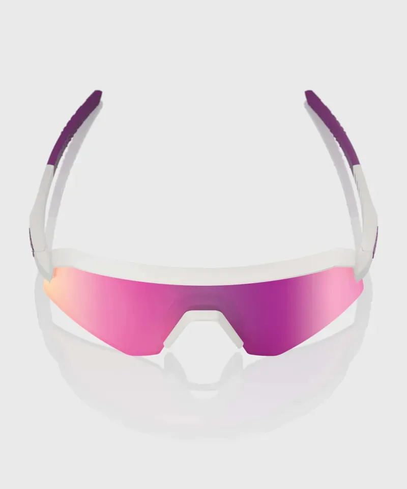 100 Slendale SL Glasses - Chalk/ Purple Muilayer Mirror Lens-1