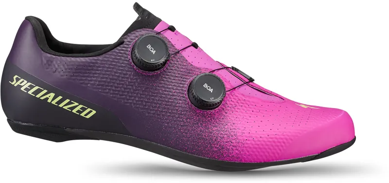 Specialized Torch 3.0 Road Shoes in Purple Orchid/Limestone