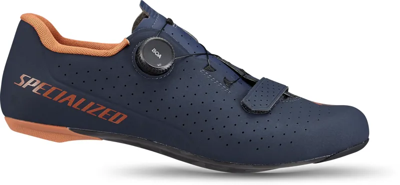 Specialized Torch 2.0 Road Shoes in Deep Marine Blue/Terra Cotta