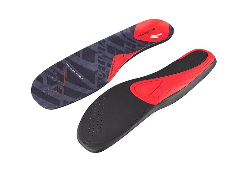 Specialized Body Geometry SL Footbeds Gen 2 Low Arch Support in Red-1