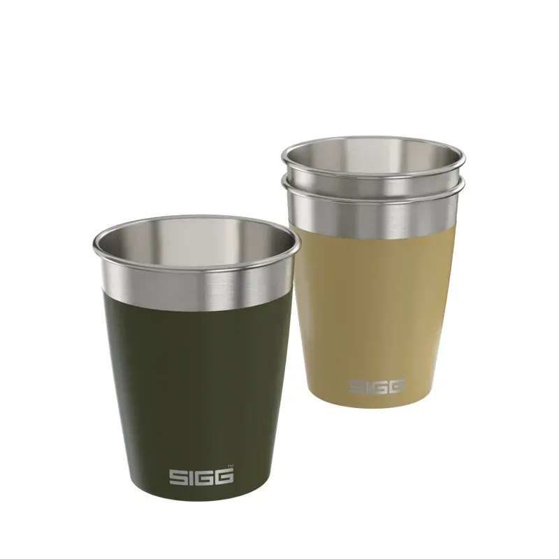 Sigg 300ml Travel Cup Set in Silver