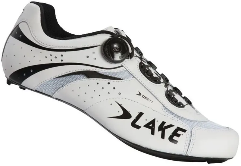 Lake CX217 Road Shoes in White