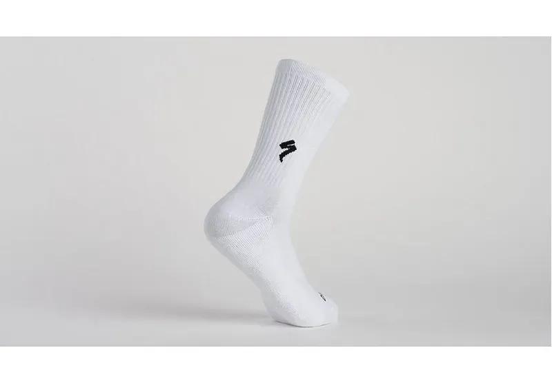 Specialized Cotton Tall Socks White-1