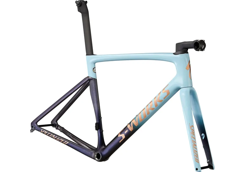 2022 Specialized S-Works Tarmac SL7 Frameset Arctic Blue/ y Blue