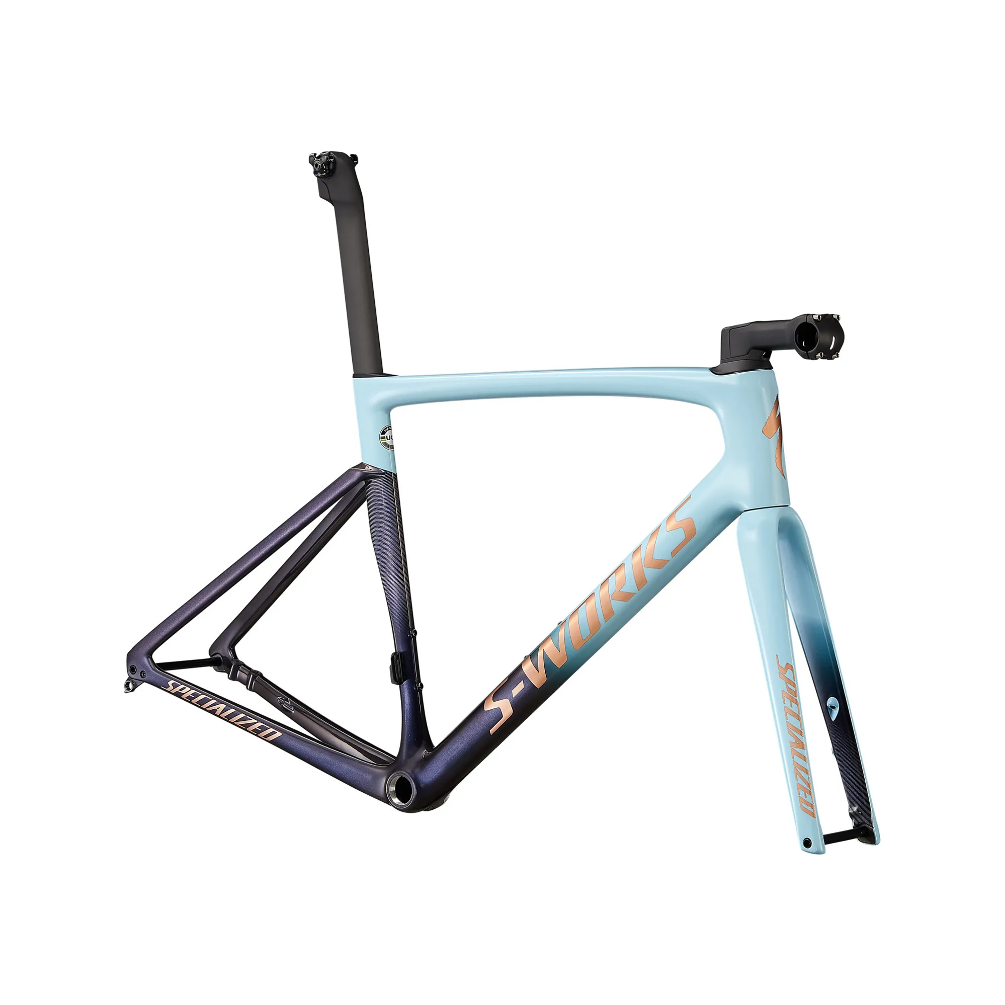 2022 Specialized S-Works Tarmac SL7 Frameset Arctic Blue/ y Blue