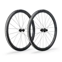 Js Cycles Vision SC 45 Disc Carbon Road Wheelset tubeless ready Black - Tubeless Ready Shimano 11/12 | Free delivery over £50, Price Match & Cycle to Work.