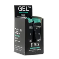 Js Cycles Styrkr STYRKR - GEL 30 Nitrates+ X12 Black 30g - one size | Free delivery over £50, Price Match & Cycle to Work.