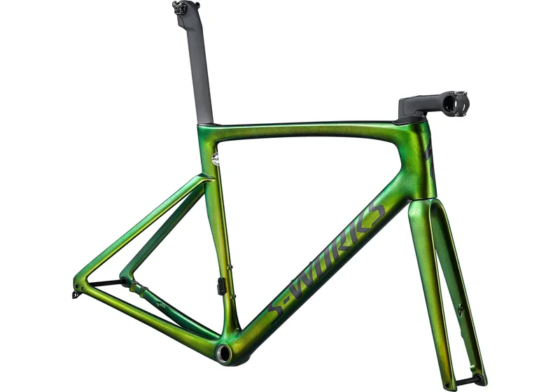 2021 Specialized S-Works Tarmac SL7 Carbon Road Bike Frameset in Green