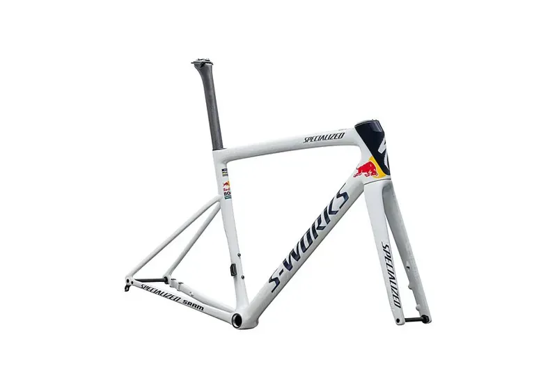 Specialized S-Works Tarmac SL8 Team Frameset: Red Bull - BORA - Hansgrohe Red Bull Bora White-2