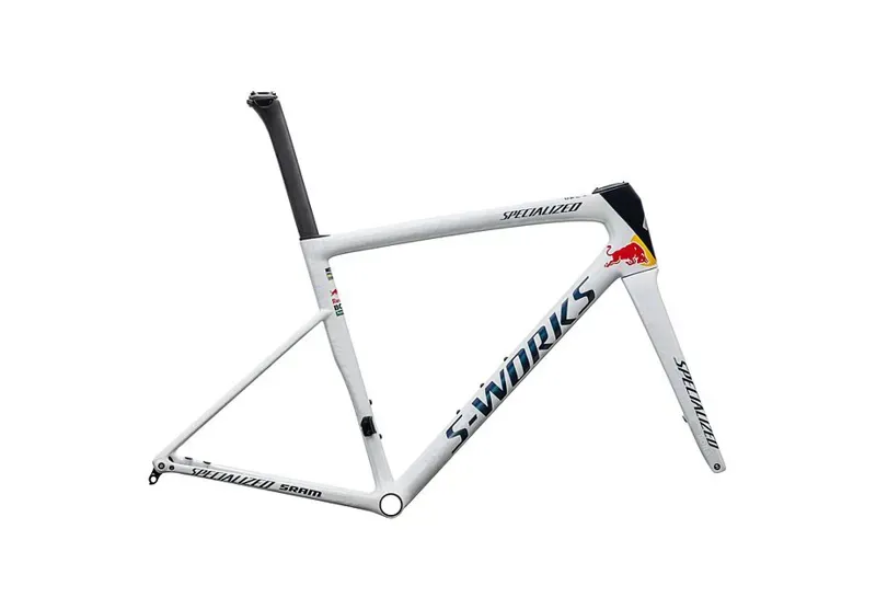 Specialized S-Works Tarmac SL8 Team Frameset: Red Bull - BORA - Hansgrohe Red Bull Bora White-1